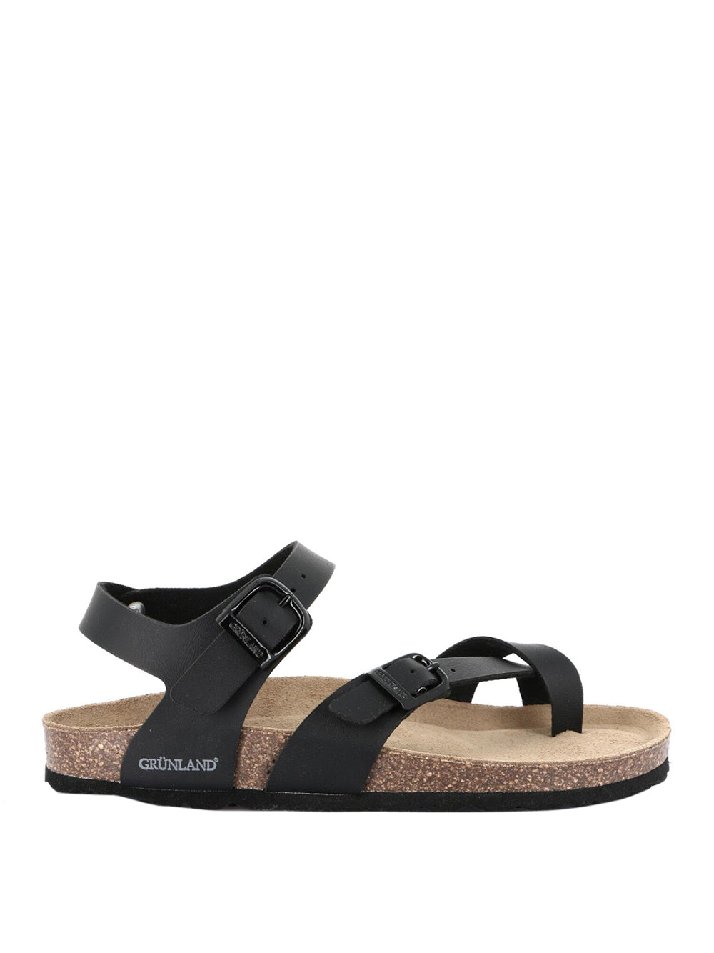 GRUNLAND Sandali infradito Donna - Nero modello 1180