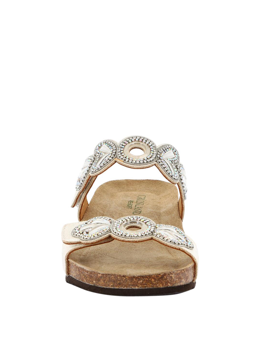 GRUNLAND Ciabatte Donna - Bianco modello 1839