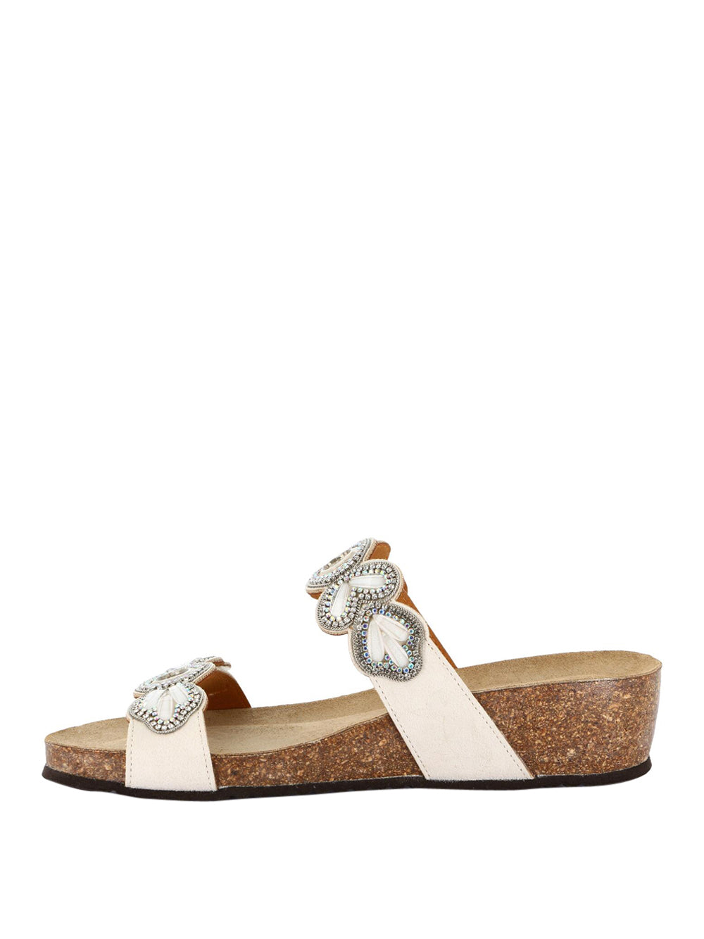 GRUNLAND Ciabatte Donna - Bianco modello 1839