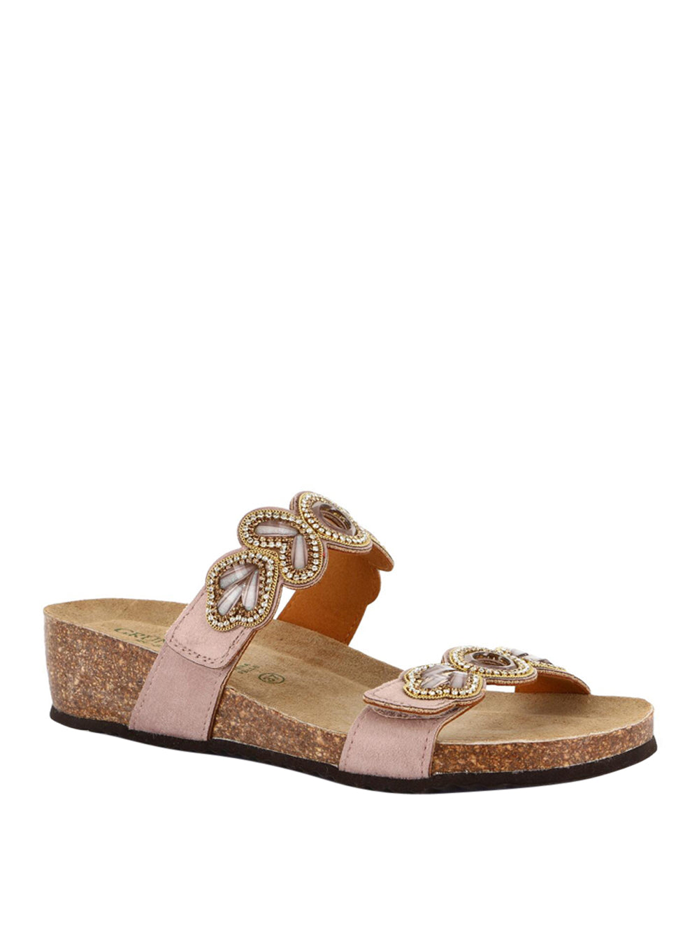 GRUNLAND Ciabatte Donna - Beige modello 1839