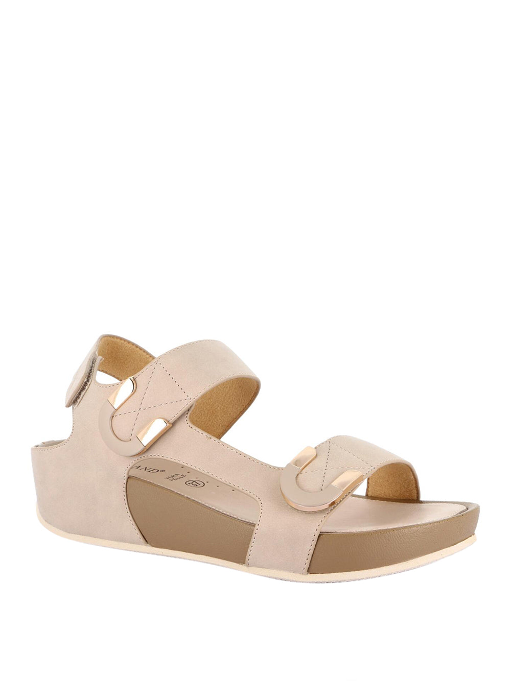 GRUNLAND Sandali con zeppa Donna - Beige modello 1996