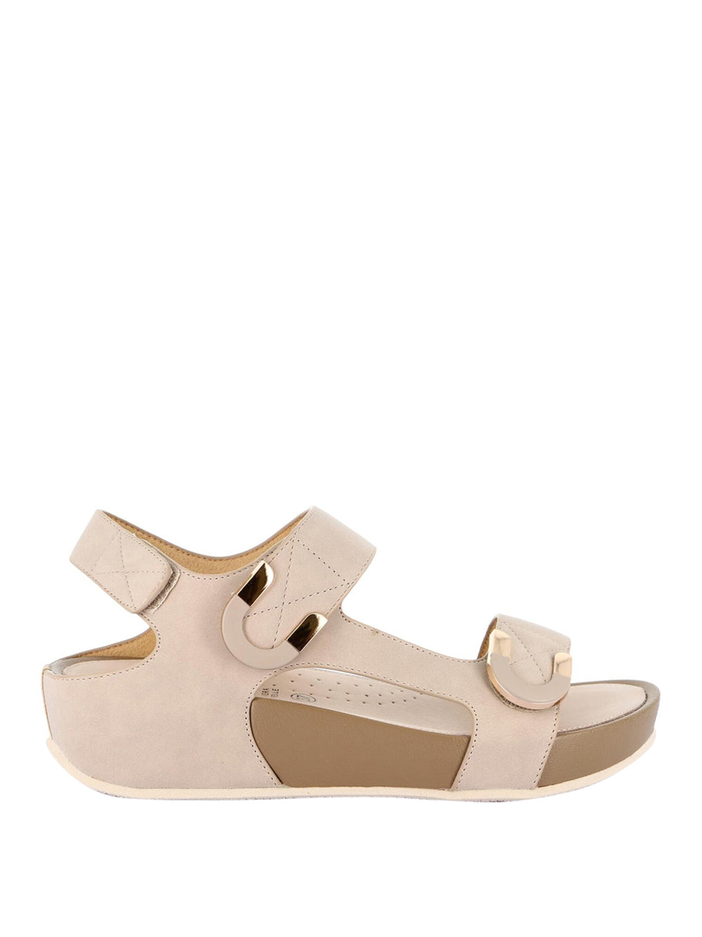 GRUNLAND Sandali con zeppa Donna - Beige modello 1996