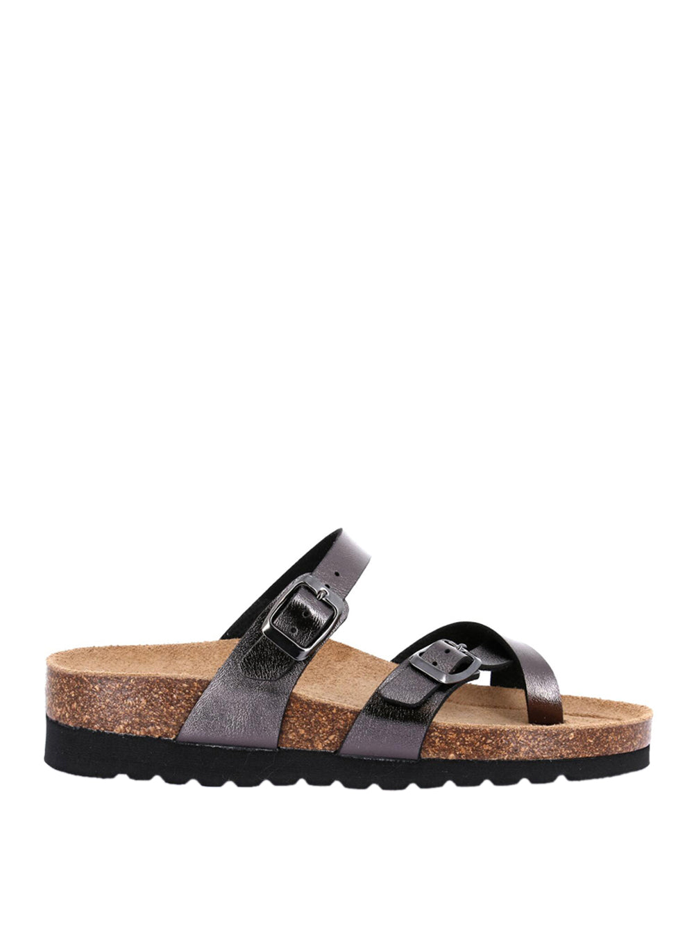 GRUNLAND Ciabatte infradito Donna - Grigio modello 2438