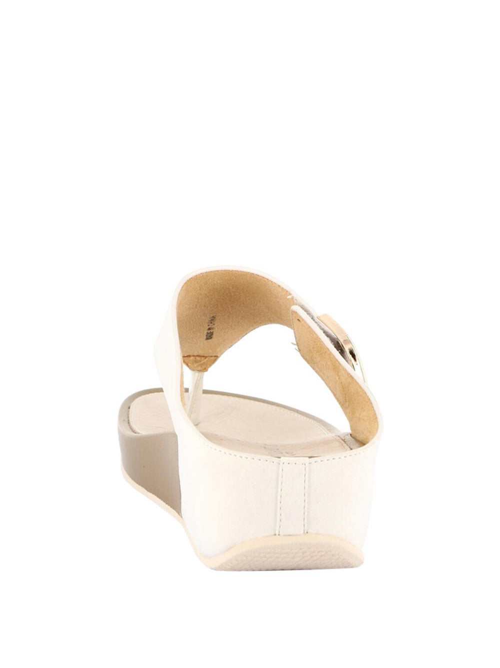 GRUNLAND Sandali con zeppa Donna - Bianco modello 3115