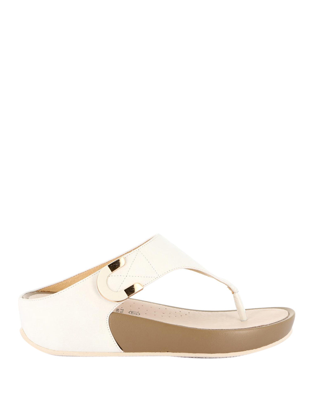 GRUNLAND Sandali con zeppa Donna - Bianco modello 3115