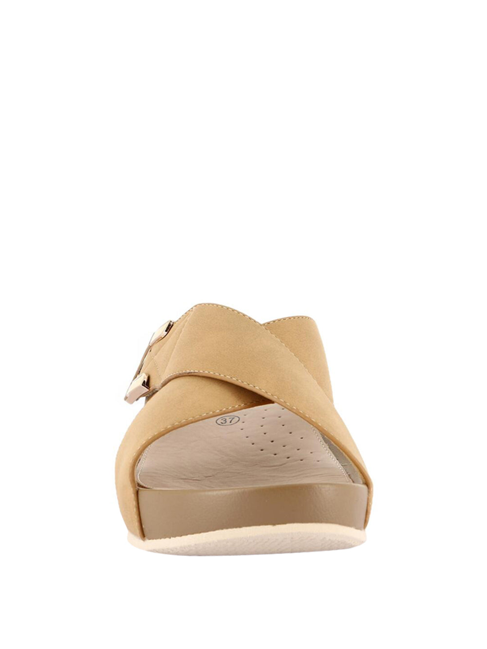 GRUNLAND Sandali con zeppa Donna - Marrone modello 3116