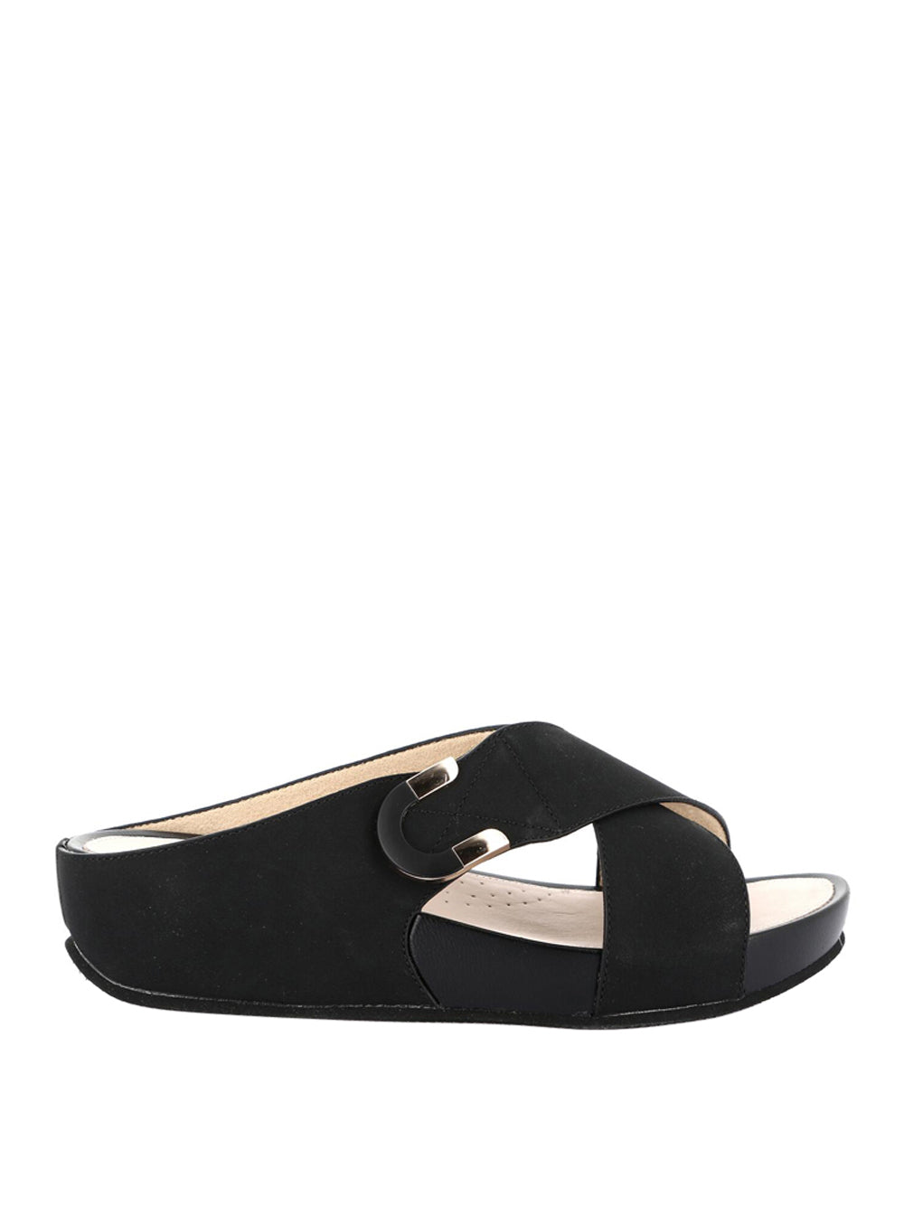 GRUNLAND Sandali con zeppa Donna - Nero modello 3116