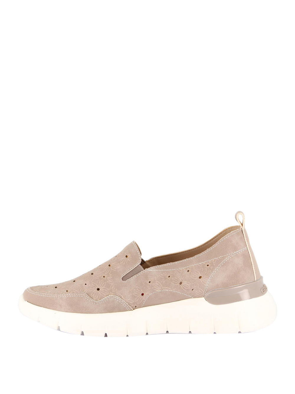 GRUNLAND Mocassini slip-on Donna - Beige modello 6187