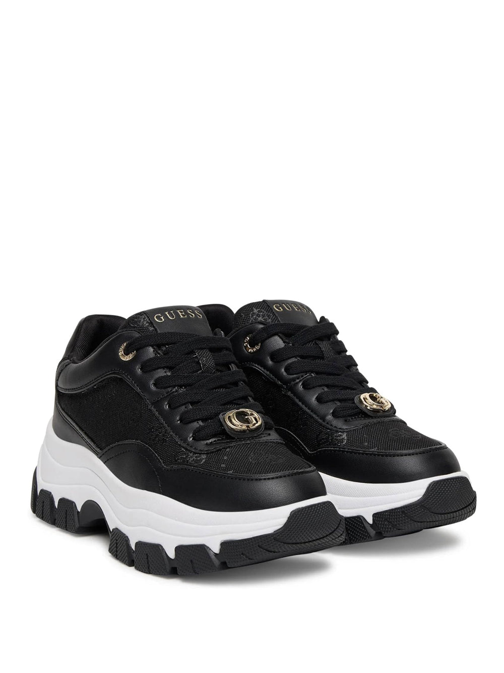 GUESS Sneakers platform Donna - Nero modello FLFBRTELE12