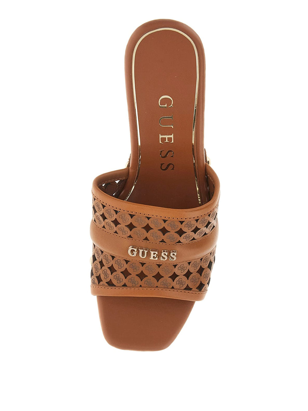 GUESS Sandali con tacco Donna - Marrone modello FLJ2LLLEA04