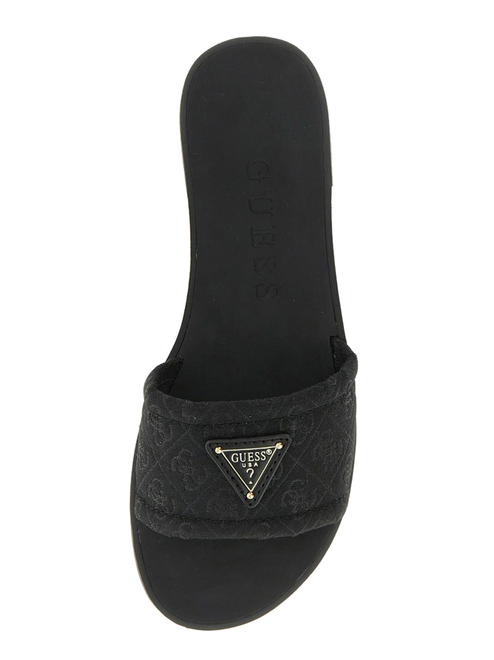 GUESS Sandali slippers Donna - Nero modello FLJELSFAP03
