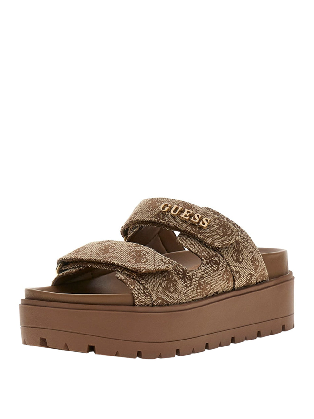 GUESS Sandali platform Donna - Beige modello FLJF2XFAL03