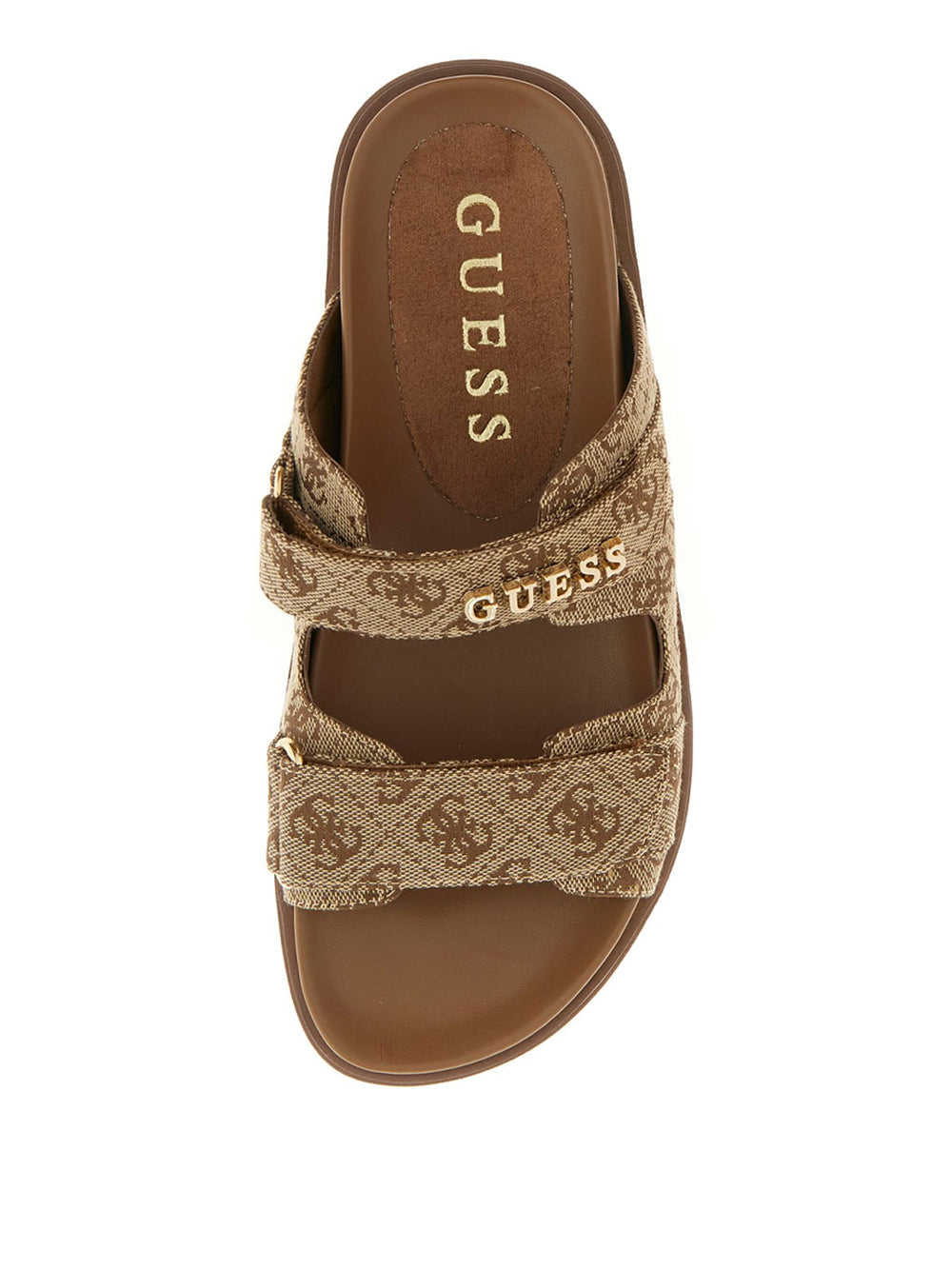 GUESS Sandali platform Donna - Beige modello FLJF2XFAL03