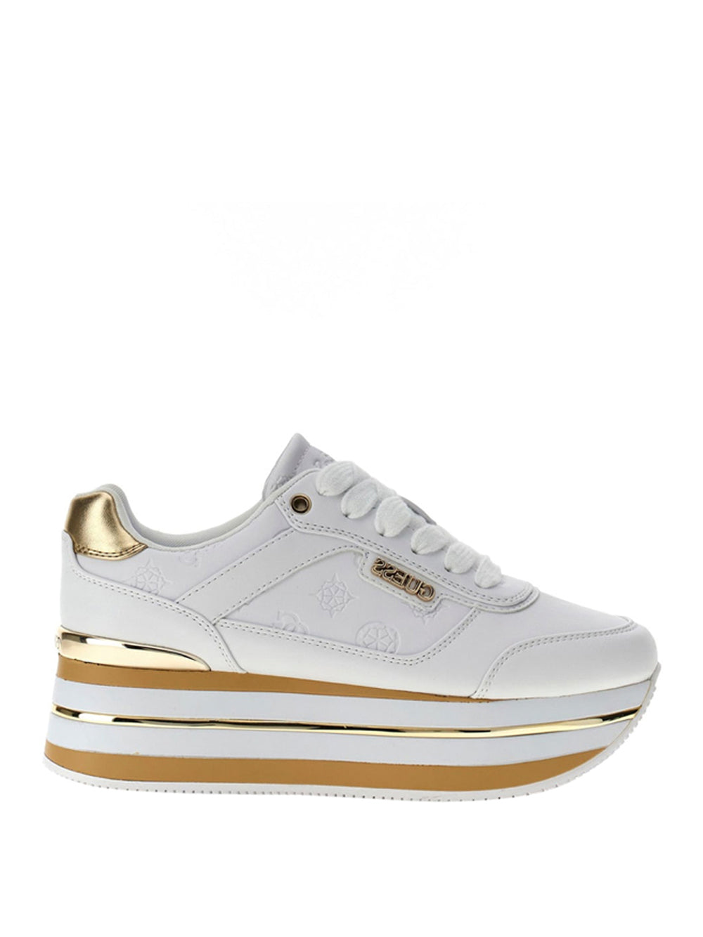 GUESS Sneakers platform Donna - Bianco modello FLJHN4ELE12