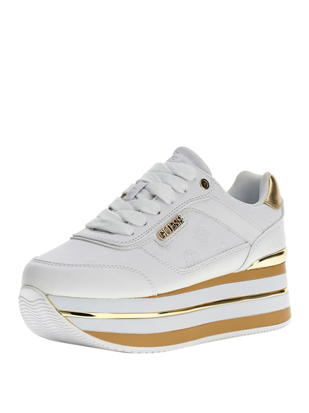 GUESS Sneakers platform Donna - Bianco modello FLJHN4ELE12