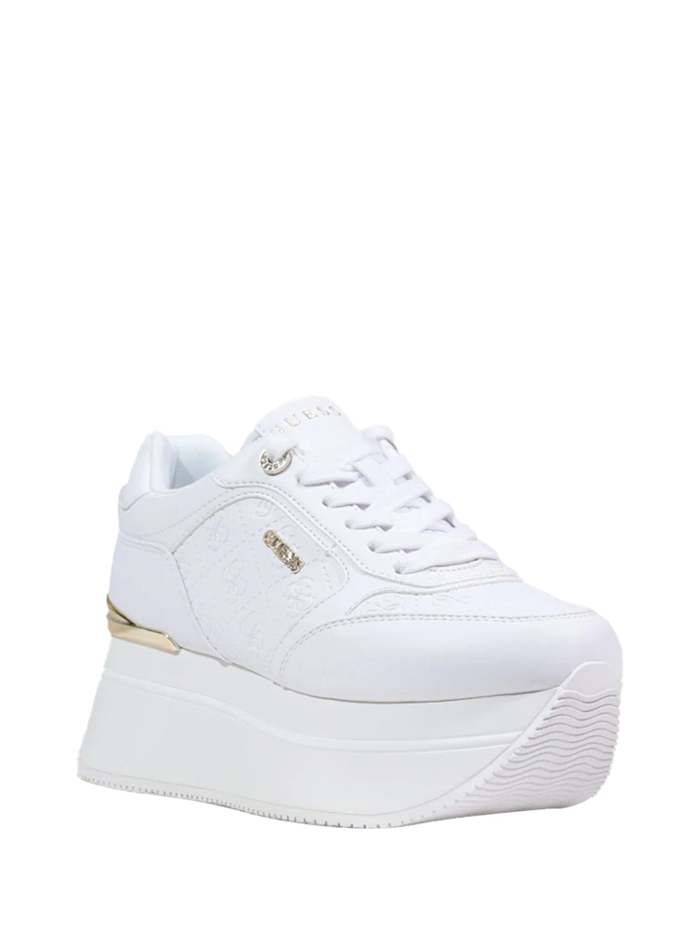 GUESS Sneakers platform Donna - Bianco modello FLPC10FAL12