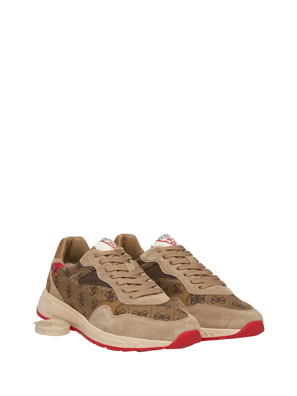 GUESS Sneakers Uomo - Beige modello FMPARAFAL12