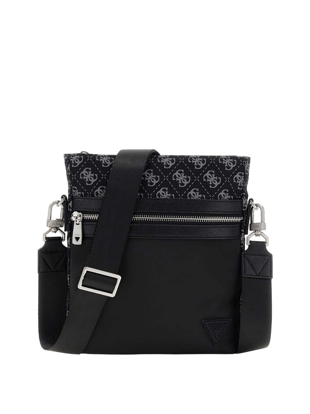 GUESS Borsa a Tracolla logato Uomo - Nero modello HMBENPP6123