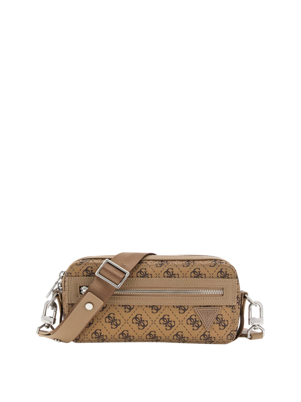 GUESS Borsa a Tracolla logato Uomo - Beige modello HMBENPP6250