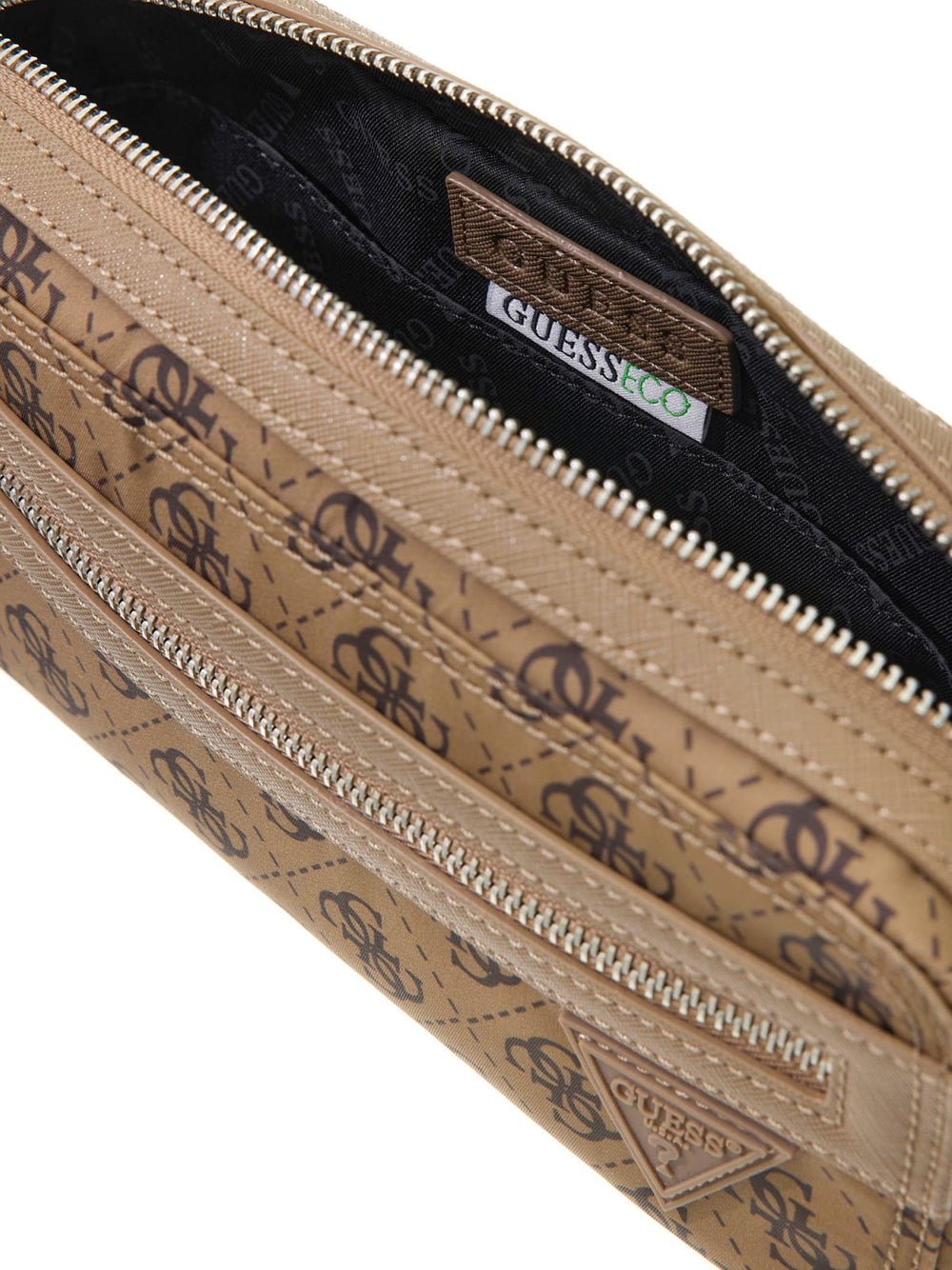 GUESS Borsa a Tracolla logato Uomo - Beige modello HMBENPP6250