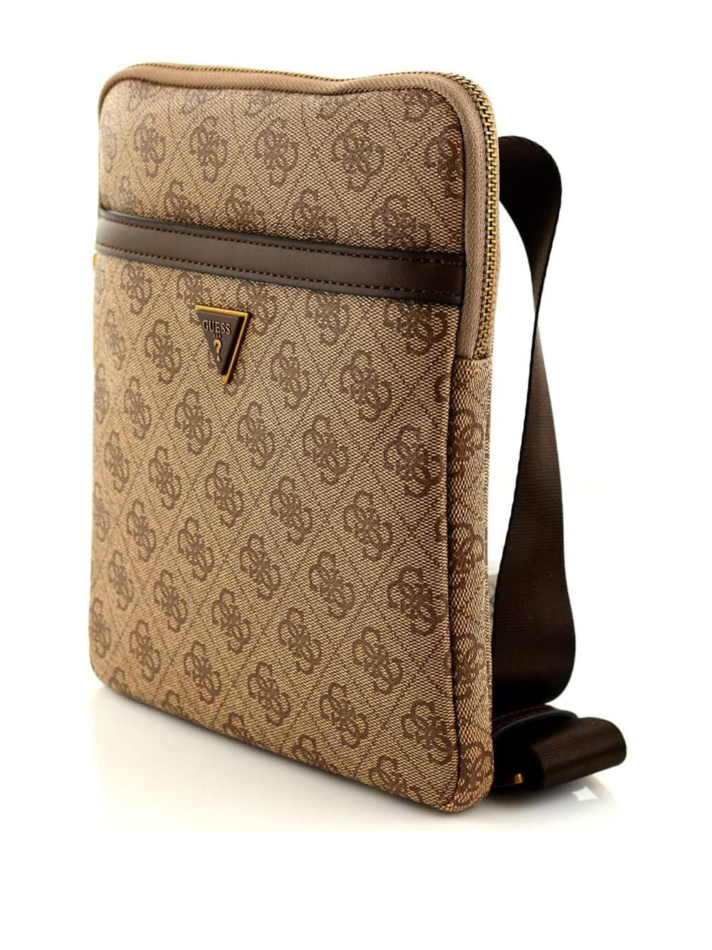 GUESS Borsa a Tracolla logato Uomo - Marrone modello HMEVZLP2223