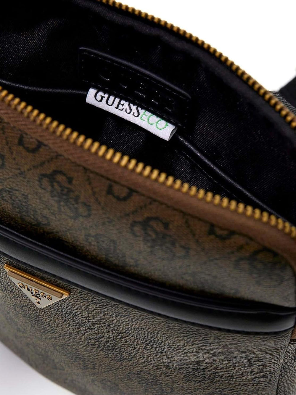 GUESS Borsa a Tracolla logato Uomo - Marrone modello HMEVZLP2223