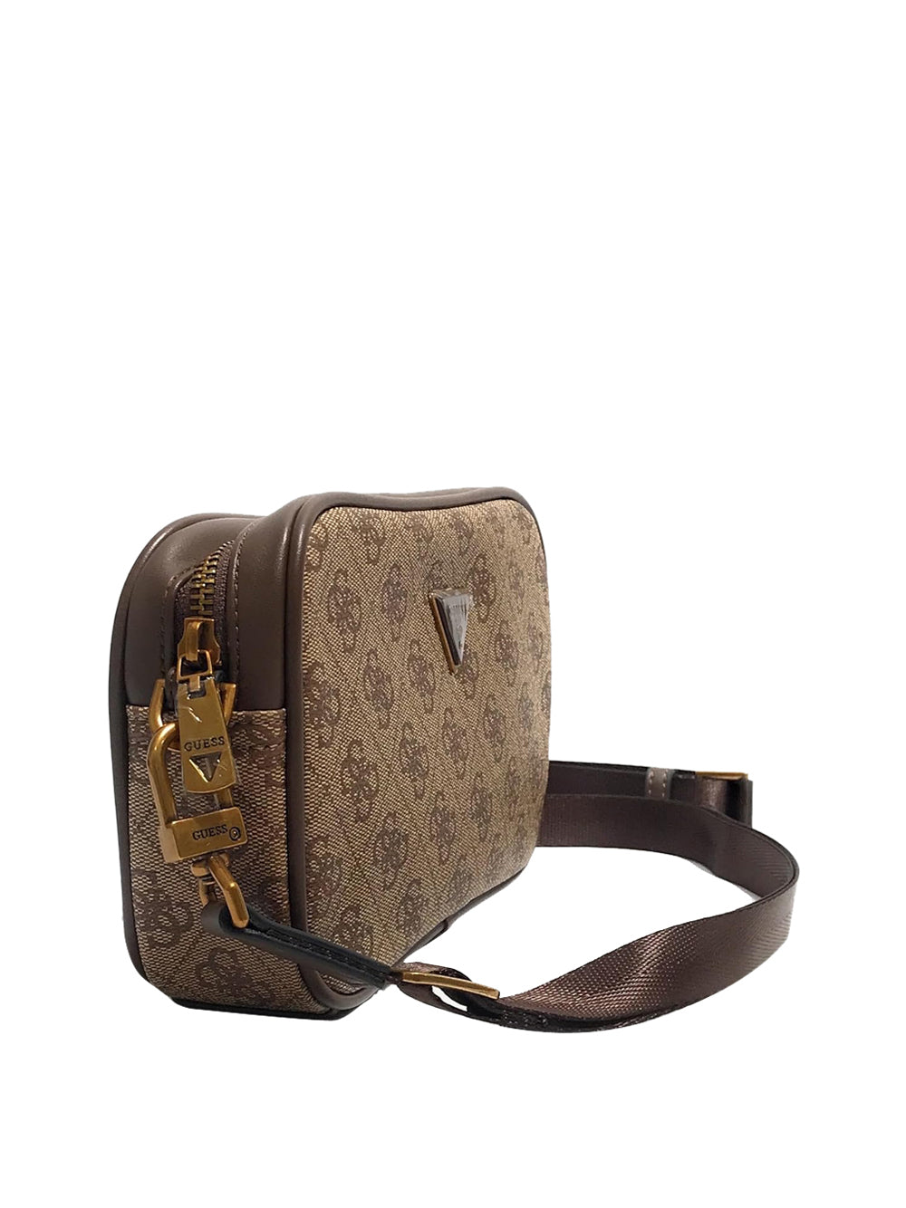 GUESS Borsa a Tracolla logato Uomo - Marrone modello HMMILOP6150