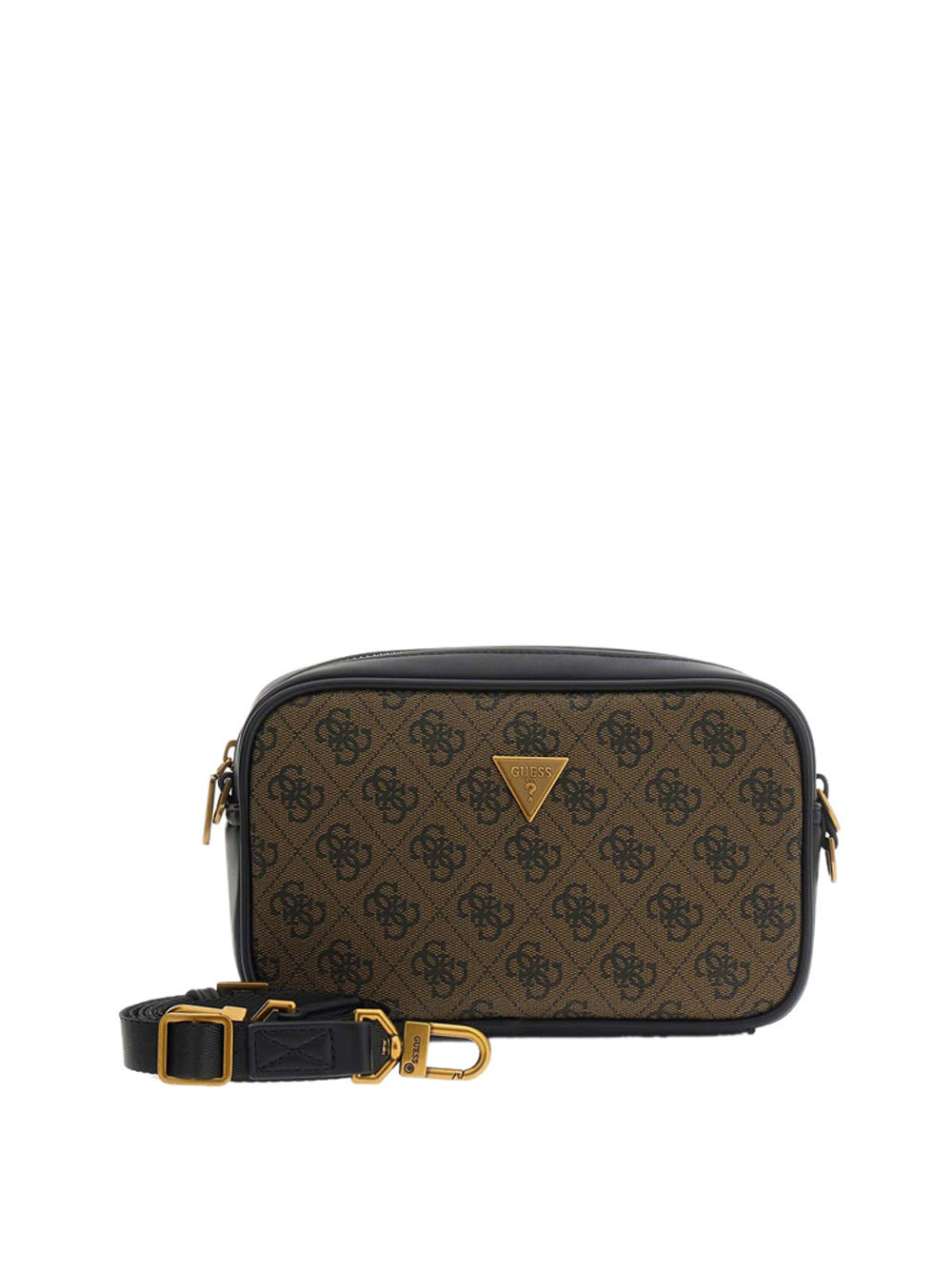 GUESS Borsa a Tracolla logato Uomo - Marrone modello HMMILOP6150