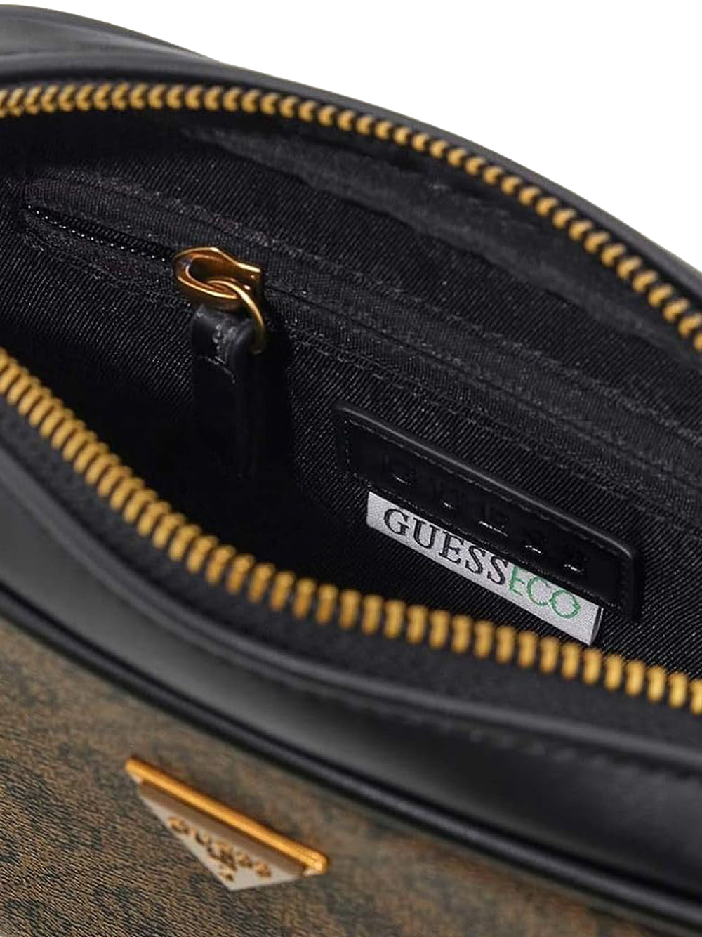 GUESS Borsa a Tracolla logato Uomo - Marrone modello HMMILOP6150