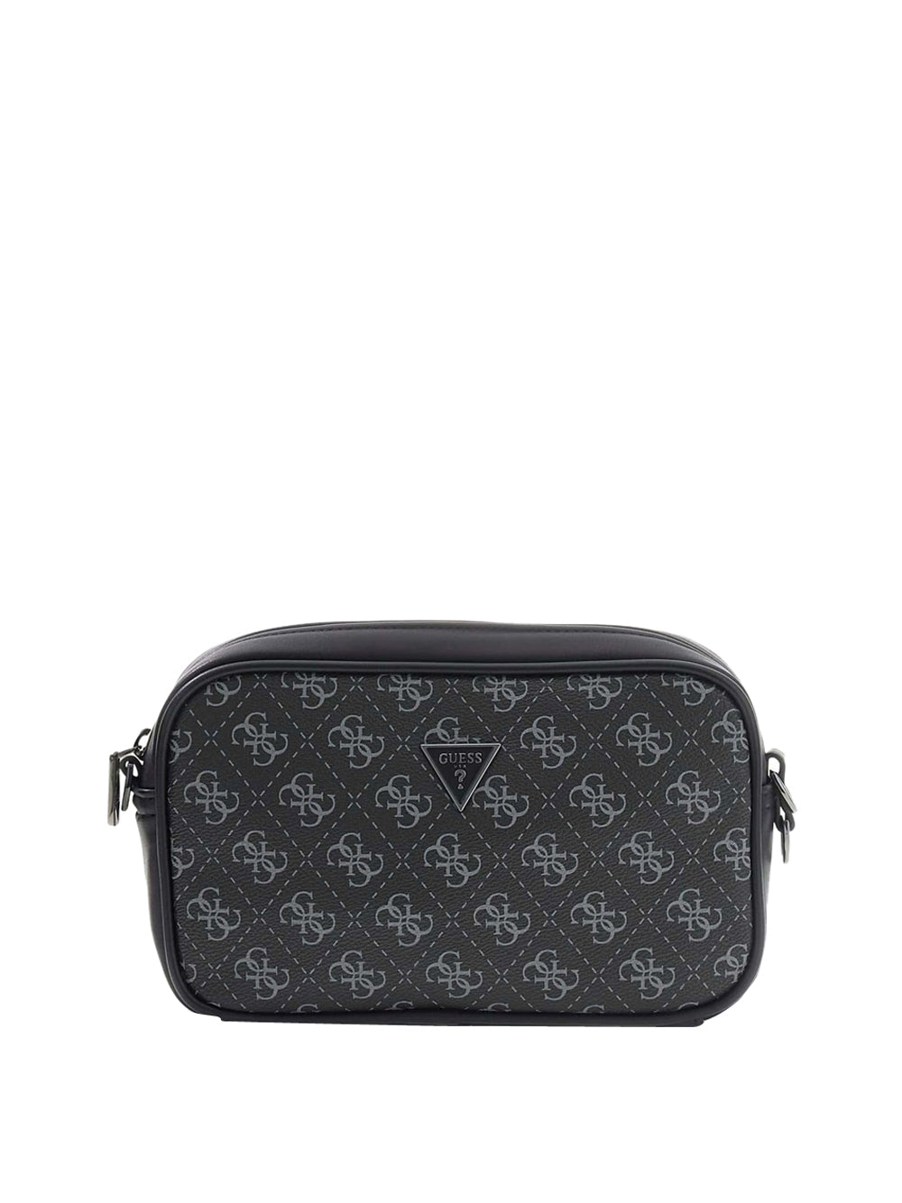 GUESS Borsa a Tracolla logato Uomo - Nero modello HMMILOP6150