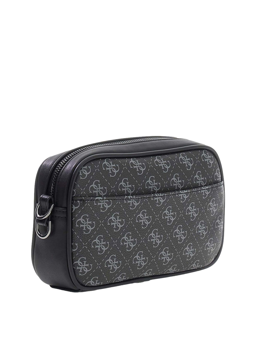 GUESS Borsa a Tracolla logato Uomo - Nero modello HMMILOP6150