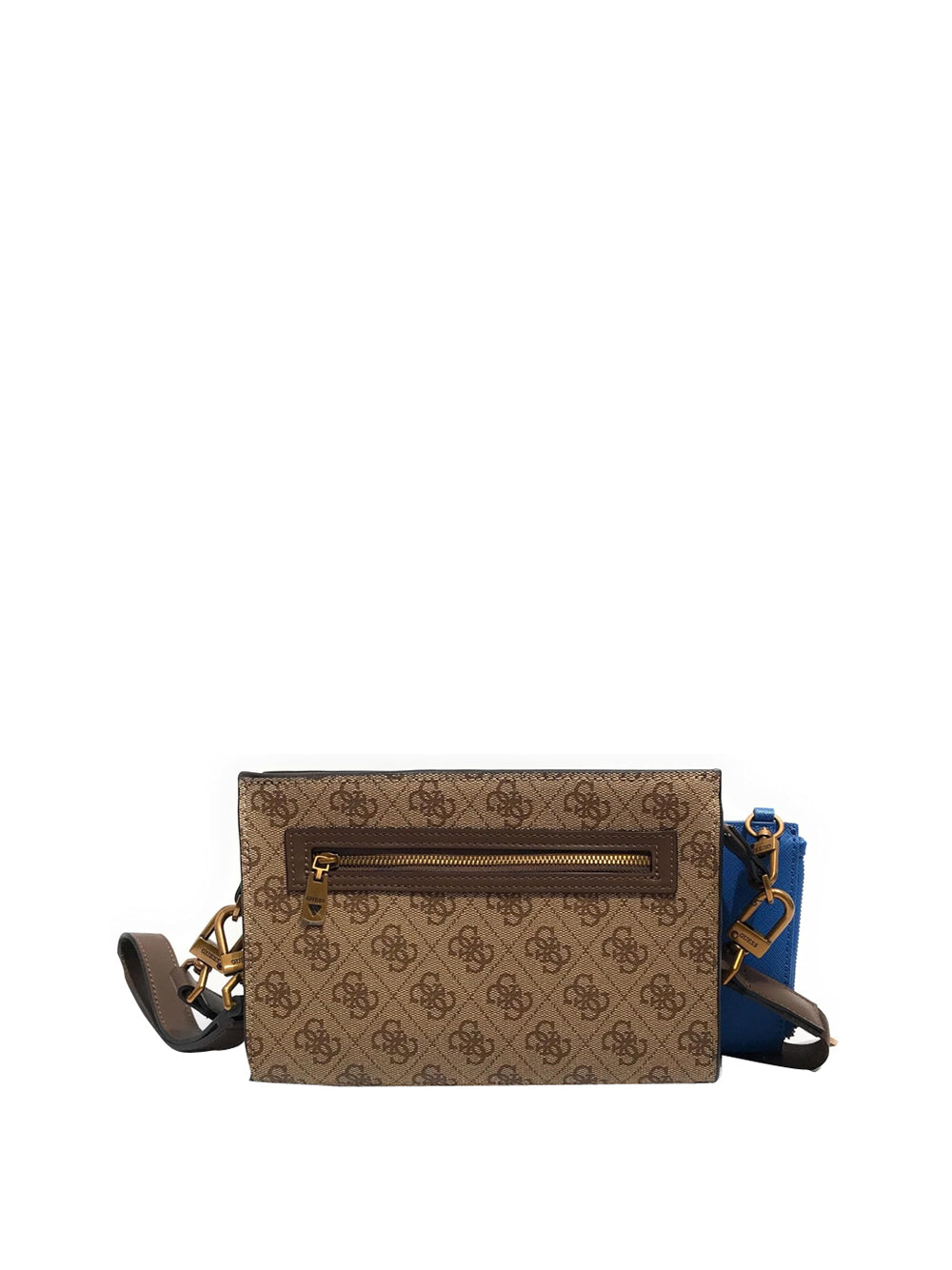 GUESS Borsa a Tracolla logato Uomo - Beige modello HMMILOP6157