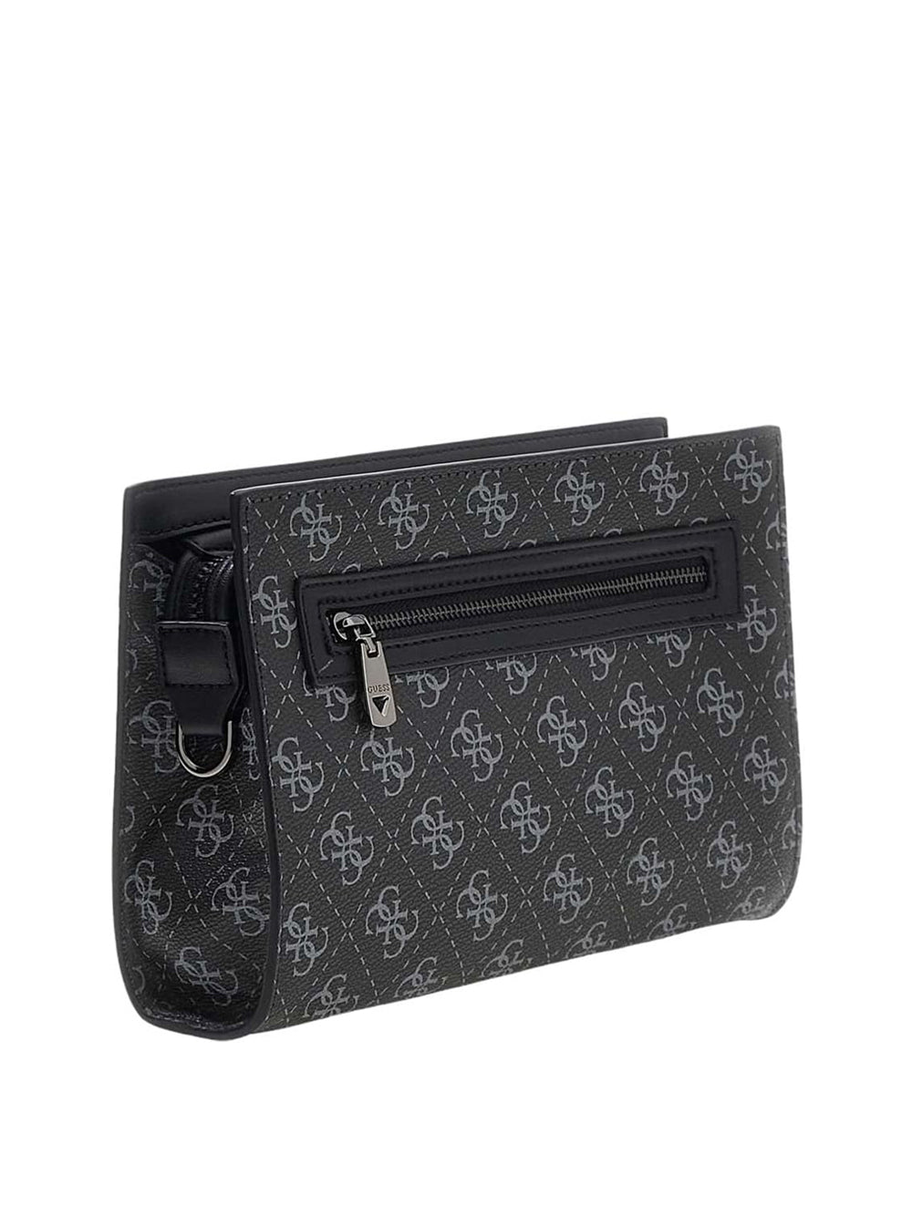 GUESS Borsa a Tracolla logato Uomo - Nero modello HMMILOP6157