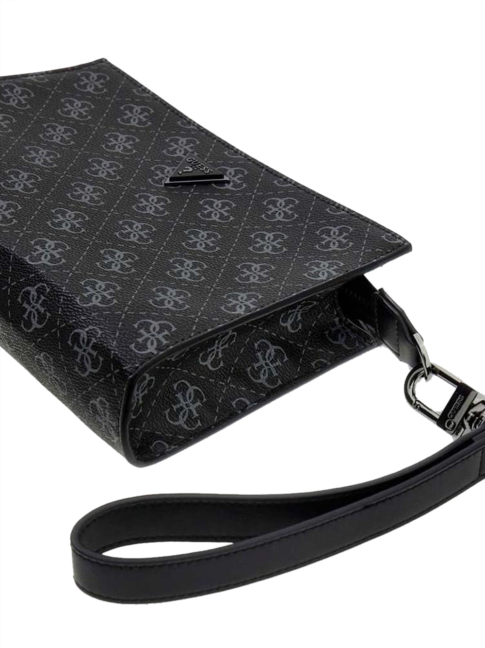 GUESS Borsa a Tracolla logato Uomo - Nero modello HMMILOP6157