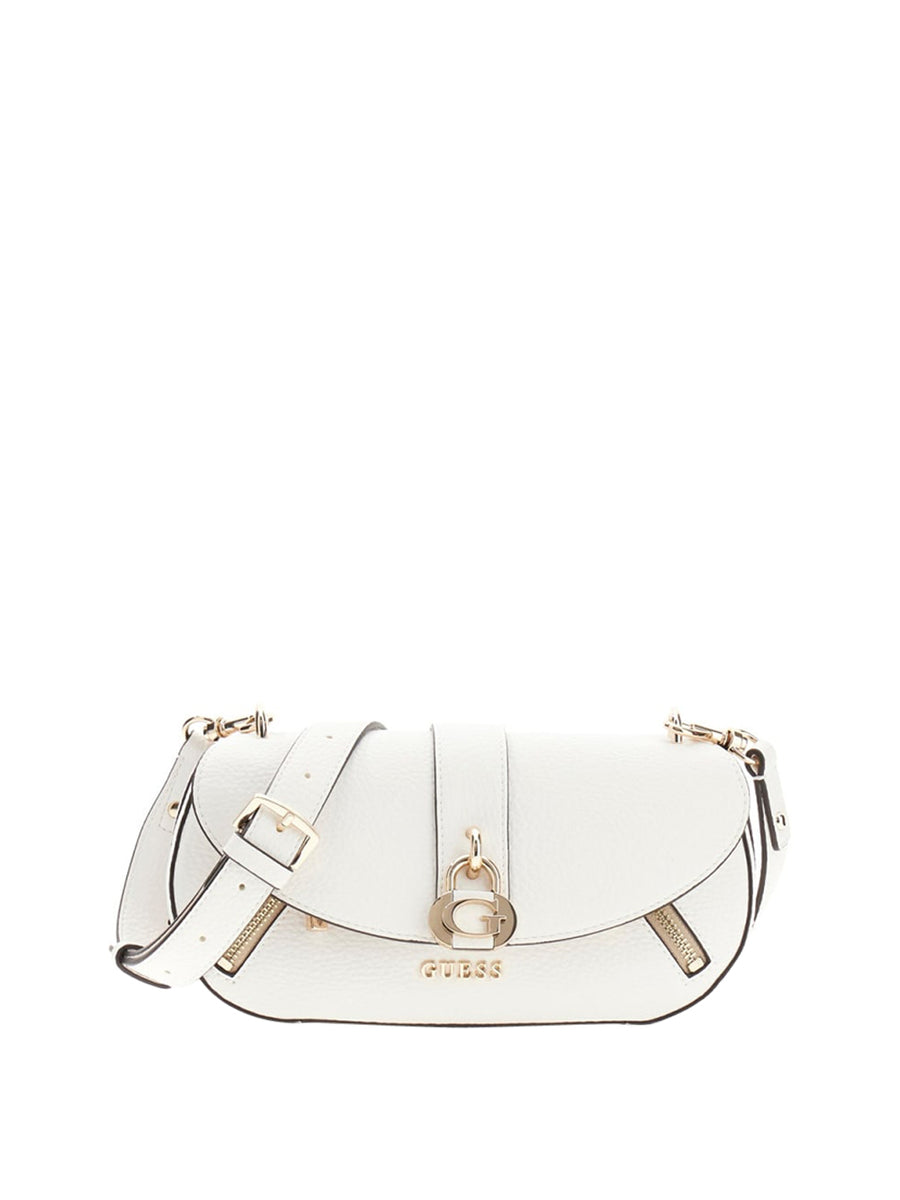 Liu Jo Borsa A Tracolla Da Donna Con Logo Lettering Sul Davanti E Pochette Crema 158048846