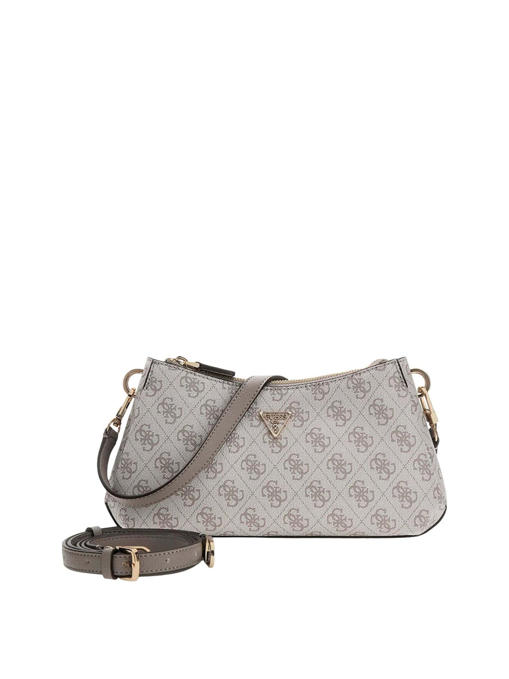 GUESS Borsa a Tracolla logato Donna - Beige modello HWBG9672730