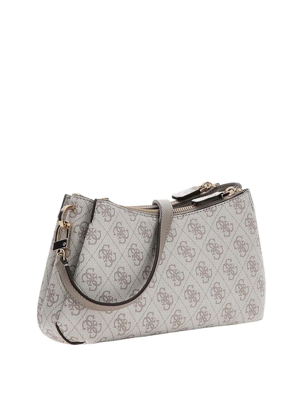 GUESS Borsa a Tracolla logato Donna - Beige modello HWBG9672730