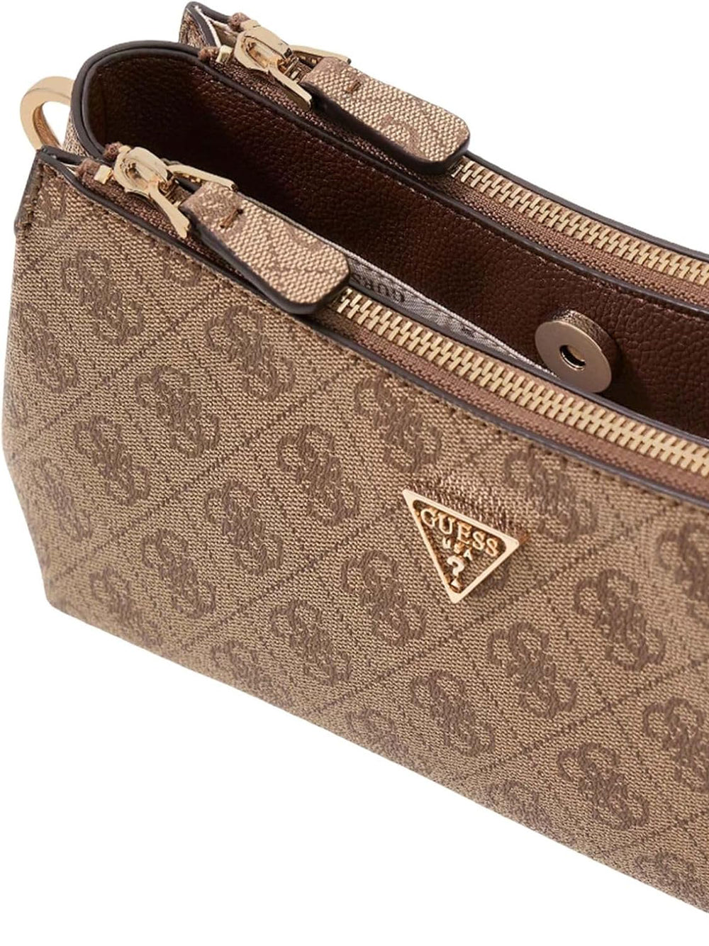 GUESS Borsa a Tracolla logato Donna - Marrone modello HWBG9672730