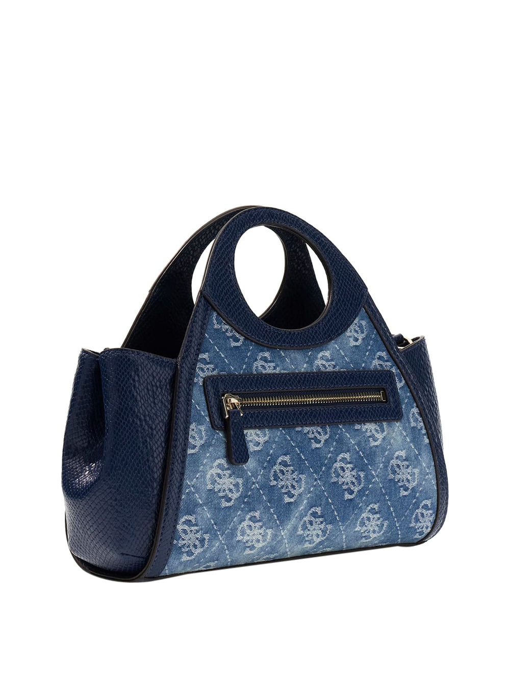 GUESS Borsa a Mano logato Donna - Blu modello HWDG9909050