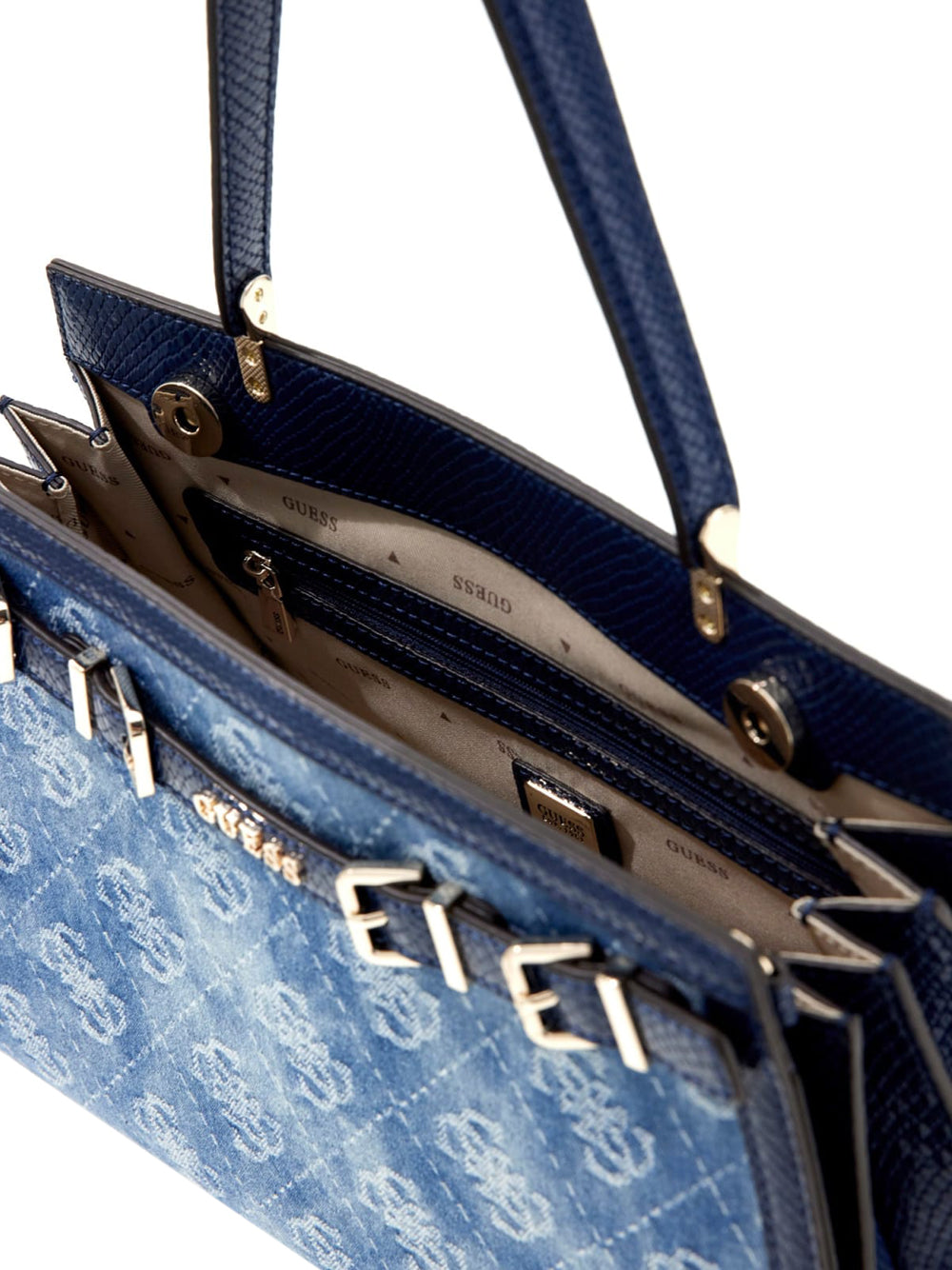 GUESS Borsa a Spalla logato Donna - Blu modello HWDG9909060