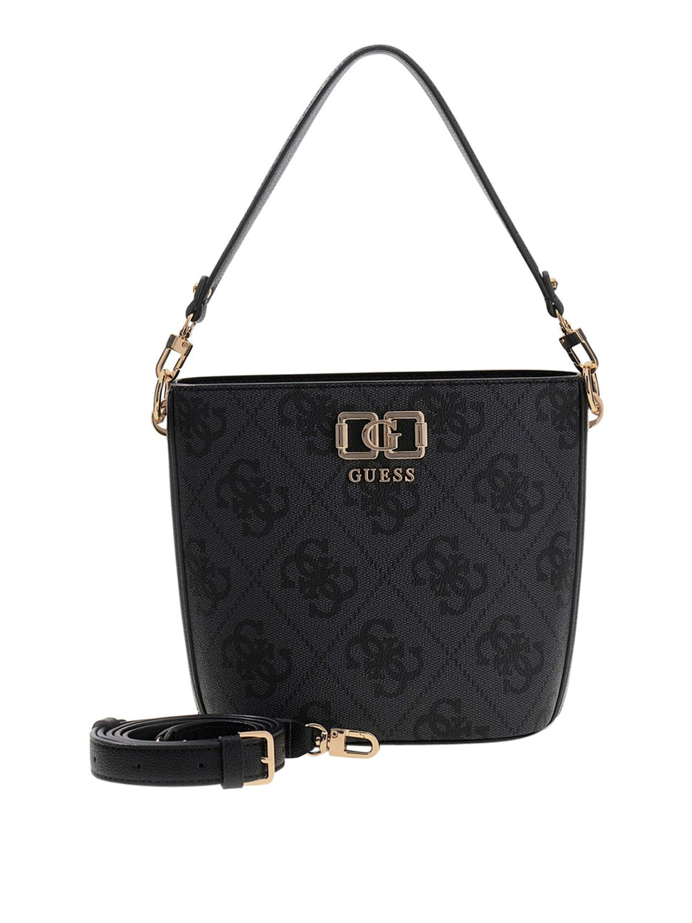 GUESS Borsa a Secchiello logato Donna - Grigio modello HWOS9901010