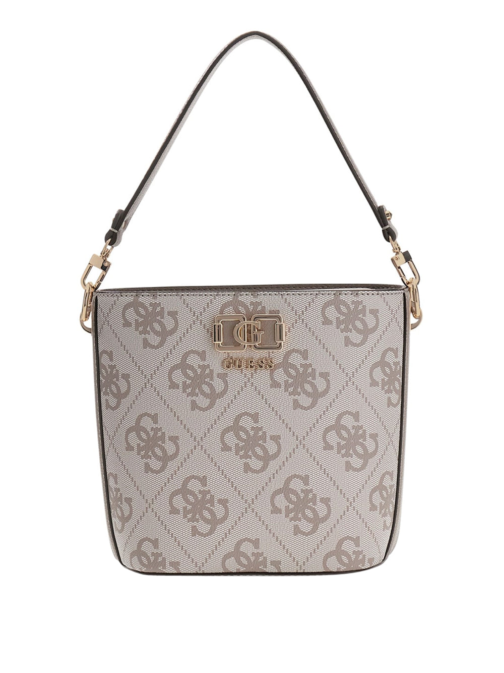GUESS Borsa a Secchiello logato Donna - Beige modello HWOS9901010