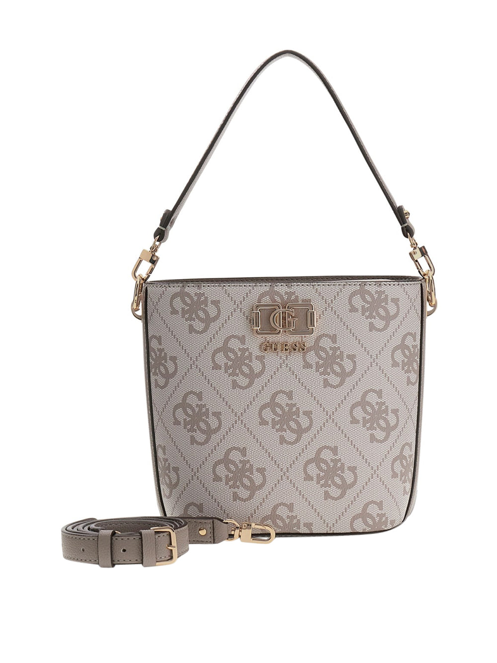 GUESS Borsa a Secchiello logato Donna - Beige modello HWOS9901010