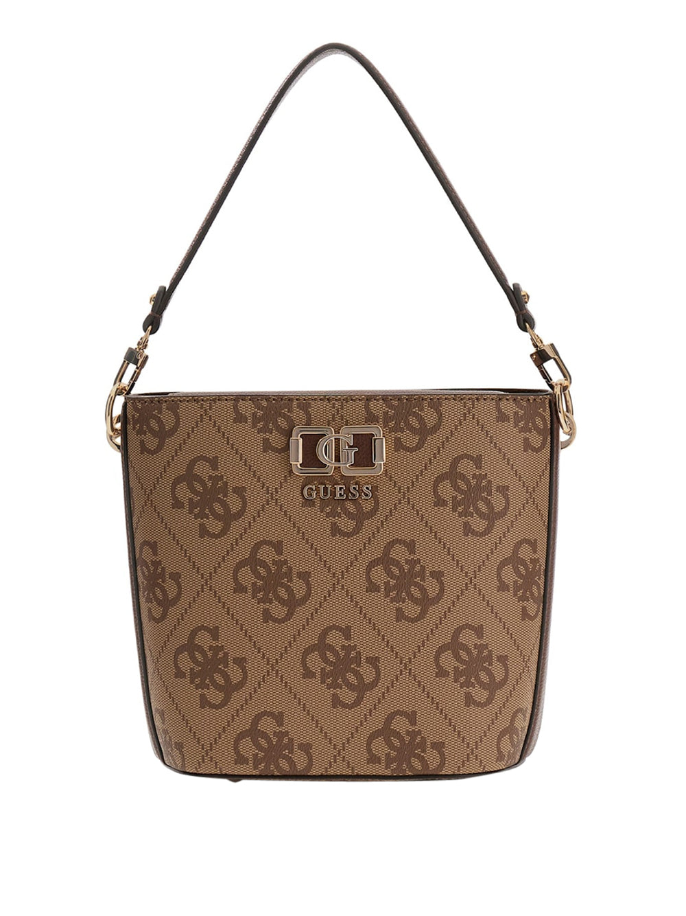 GUESS Borsa a Secchiello logato Donna - Marrone modello HWOS9901010