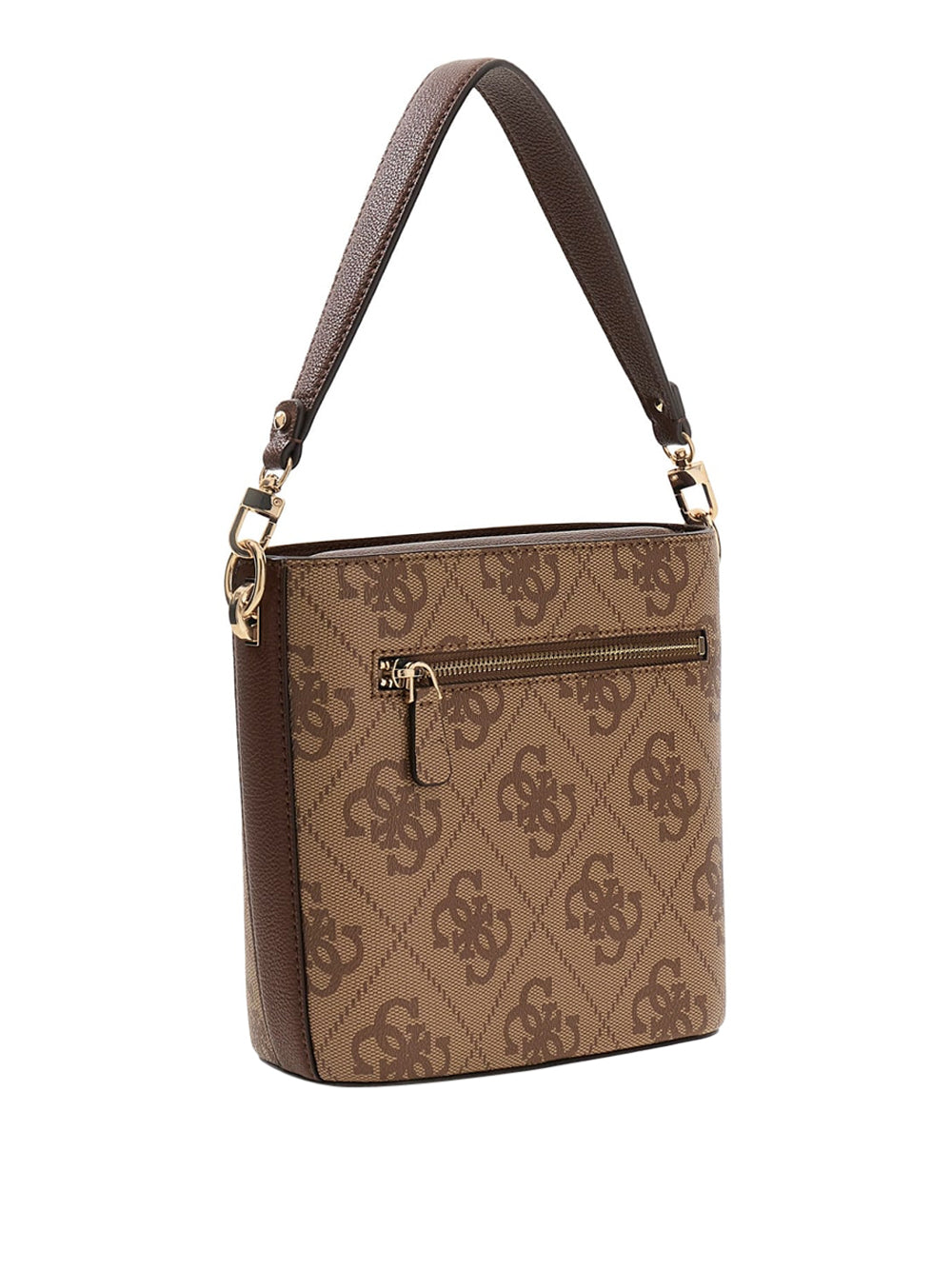 GUESS Borsa a Secchiello logato Donna - Marrone modello HWOS9901010