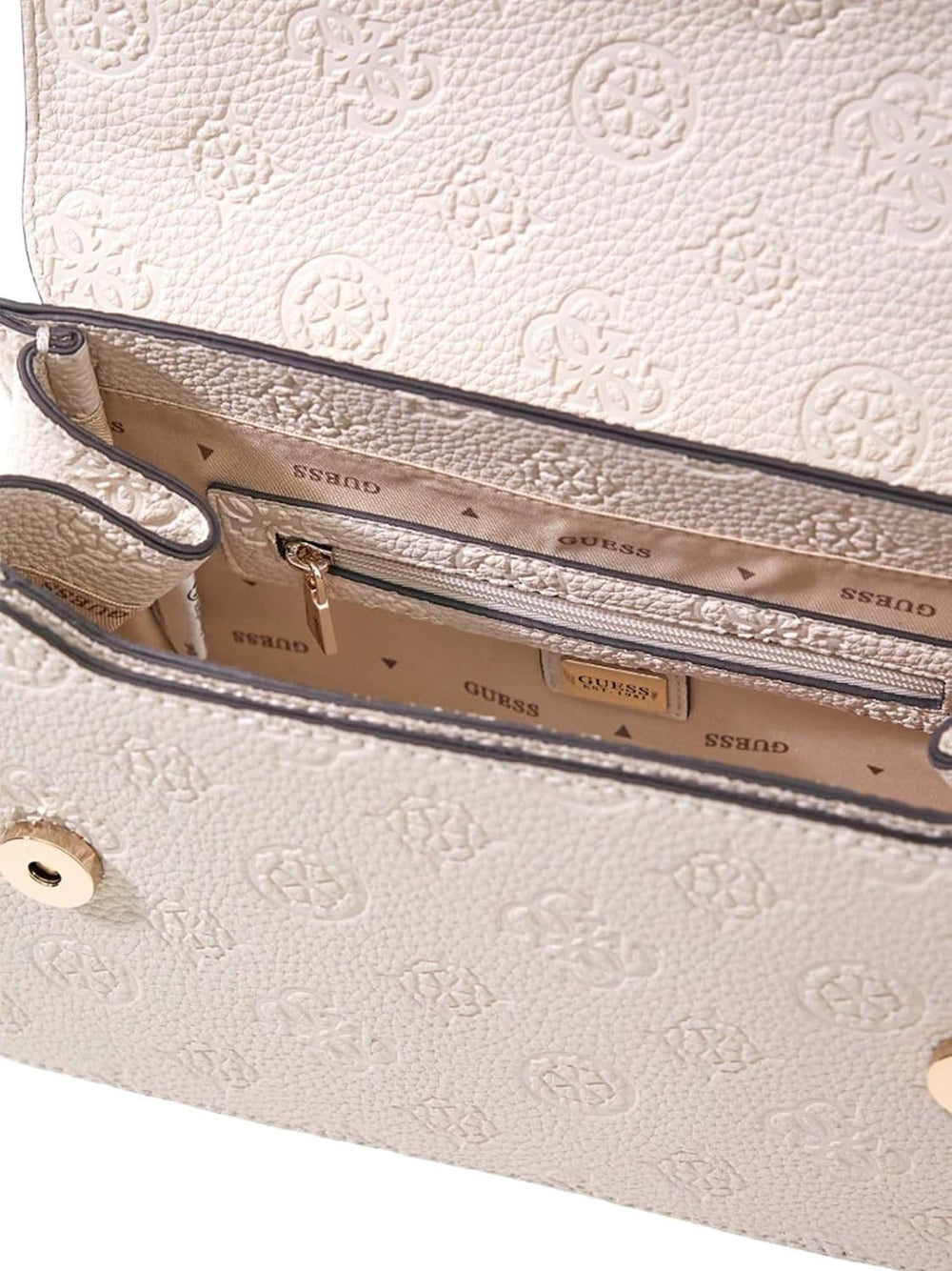 GUESS Borsa a Tracolla logato Donna - Bianco modello HWPD9888210