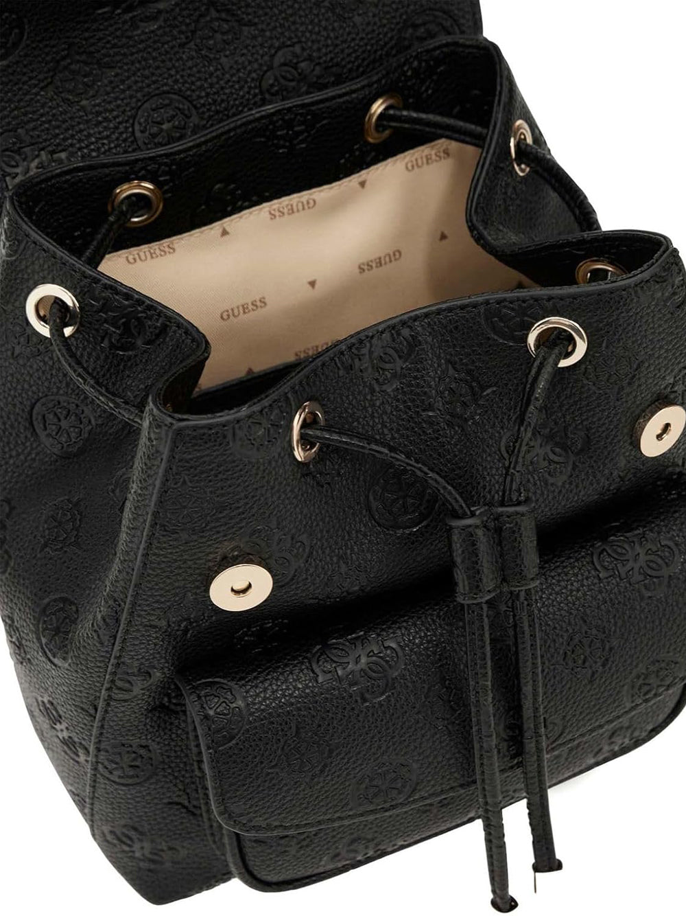 GUESS Borsa a Zainetto logato Donna - Nero modello HWPD9888310