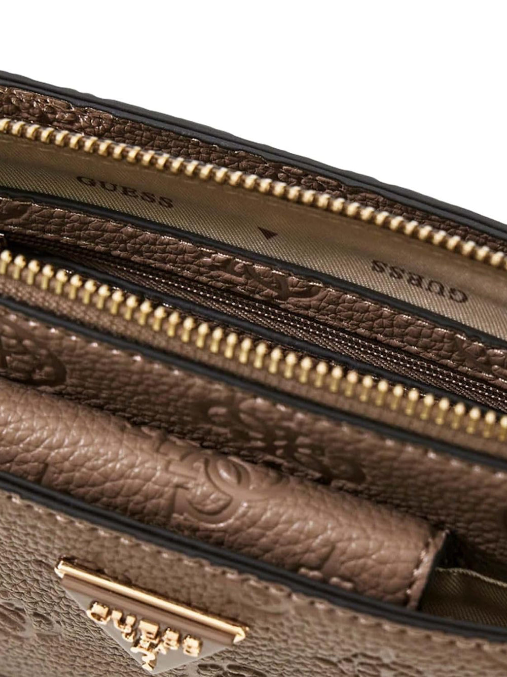 GUESS Borsa a Tracolla logato Donna - Beige modello HWPD9888720