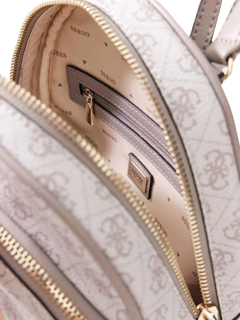 GUESS Borsa a Zainetto logato Donna - Beige modello HWSG7118320