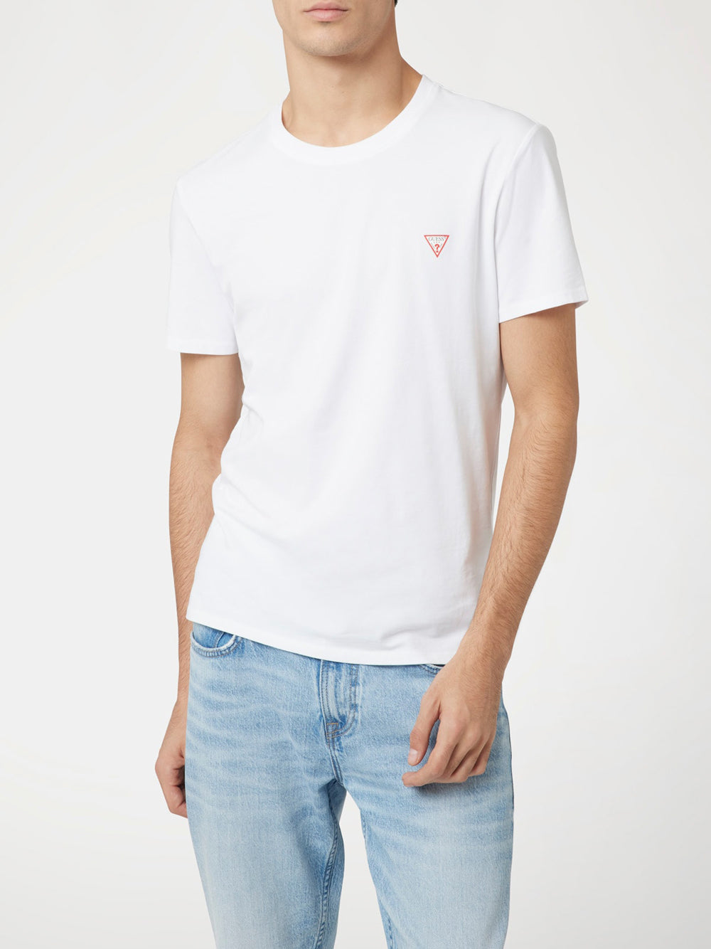 GUESS Tshirt Uomo - Bianco modello M2YI24J1314
